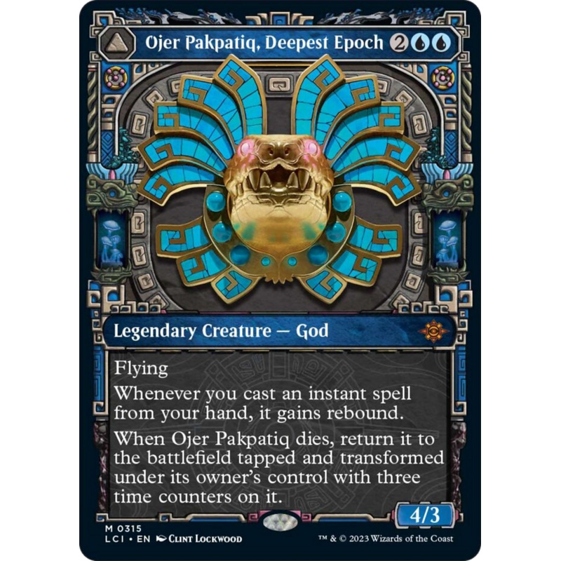Ojer Pakpatiq, Deepest Epoch // Temple of Cyclical Time (Showcase) [The Lost Caverns of Ixalan]