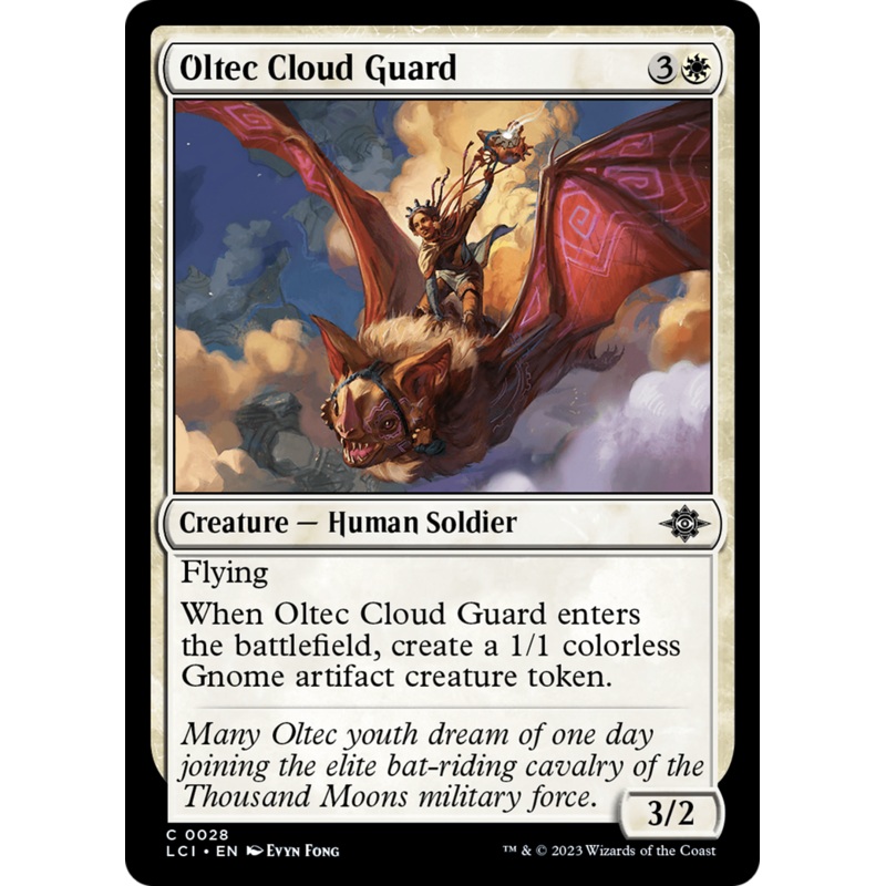 Oltec Cloud Guard [The Lost Caverns of Ixalan]