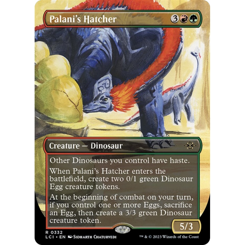 Palani's Hatcher (Borderless) [The Lost Caverns of Ixalan]