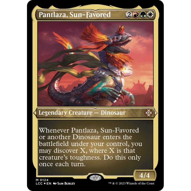Pantlaza, Sun-Favored (Display Commander) [The Lost Caverns of Ixalan Commander]