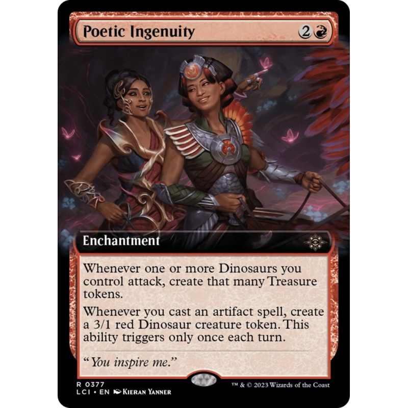 Poetic Ingenuity (Extended Art) [The Lost Caverns of Ixalan]