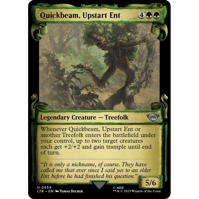 Quickbeam, Upstart Ent [The Lord of the Rings: Tales of Middle-Earth Showcase Scrolls]