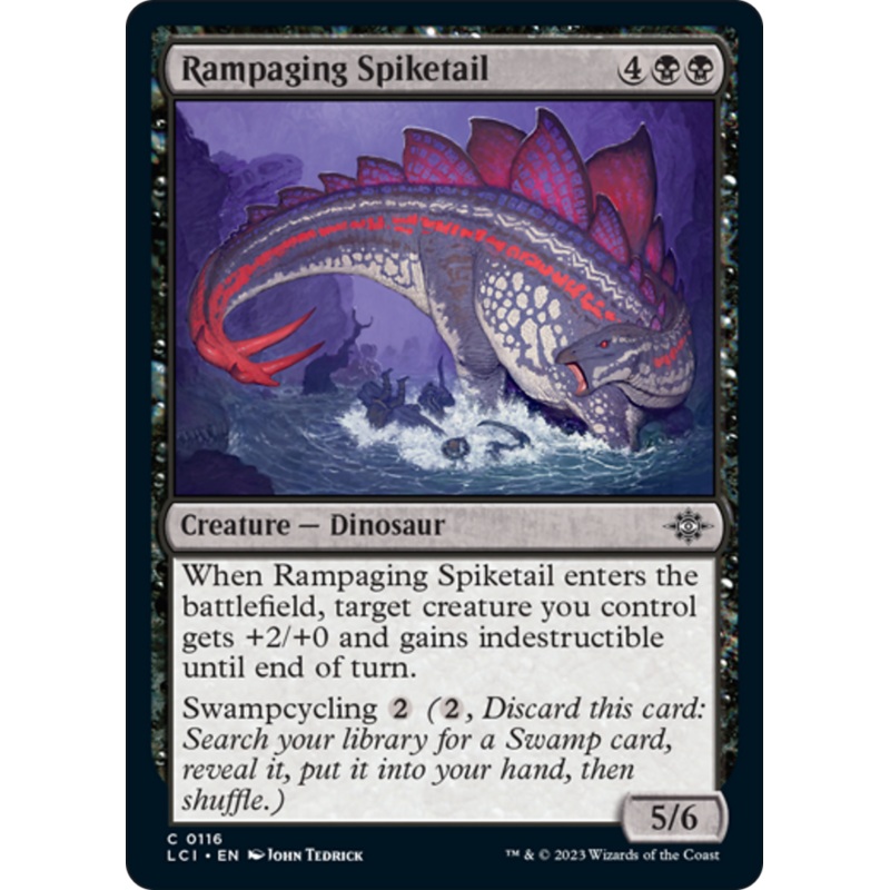Rampaging Spiketail [The Lost Caverns of Ixalan]