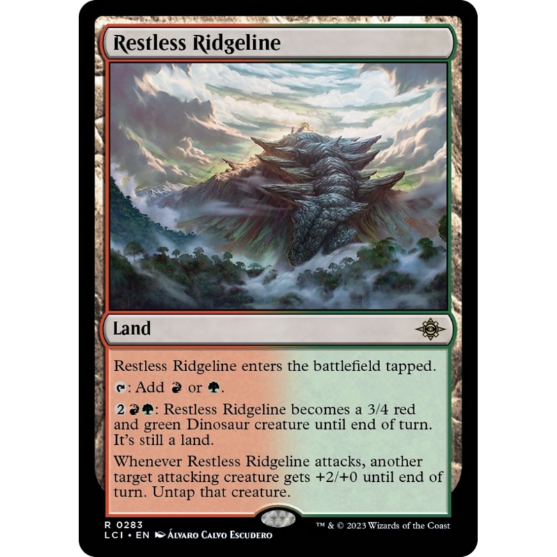 Restless Ridgeline [The Lost Caverns of Ixalan]