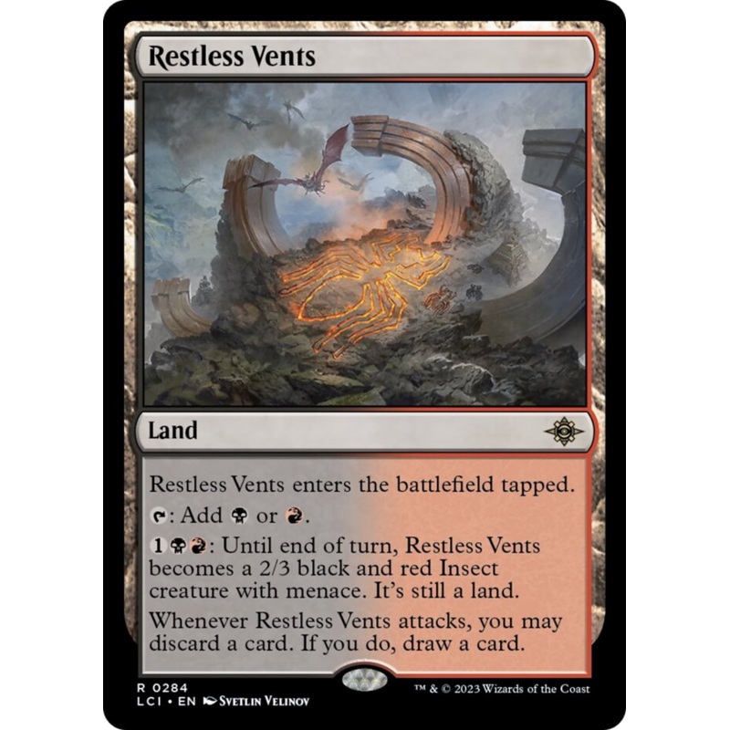 Restless Vents [The Lost Caverns of Ixalan]