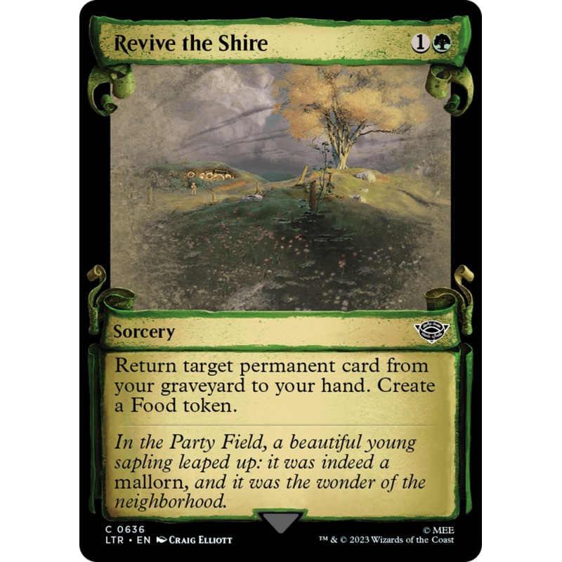 Revive the Shire [The Lord of the Rings: Tales of Middle-Earth Showcase Scrolls]