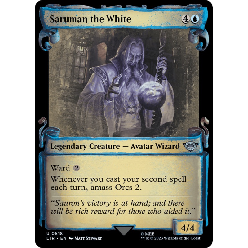 Saruman the White [The Lord of the Rings: Tales of Middle-Earth Showcase Scrolls]