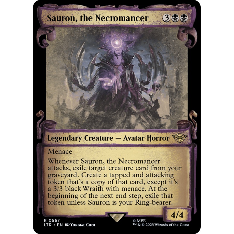 Sauron, the Necromancer [The Lord of the Rings: Tales of Middle-Earth Showcase Scrolls]