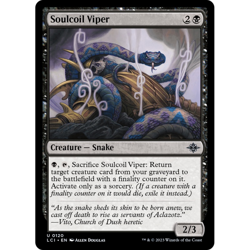 Soulcoil Viper [The Lost Caverns of Ixalan]