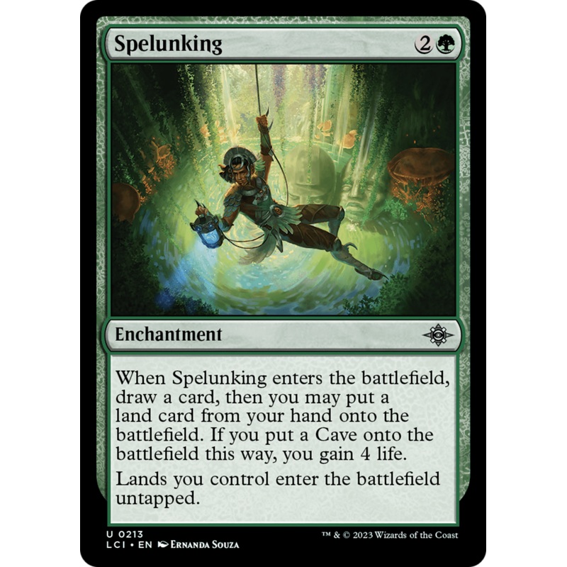 Spelunking [The Lost Caverns of Ixalan]