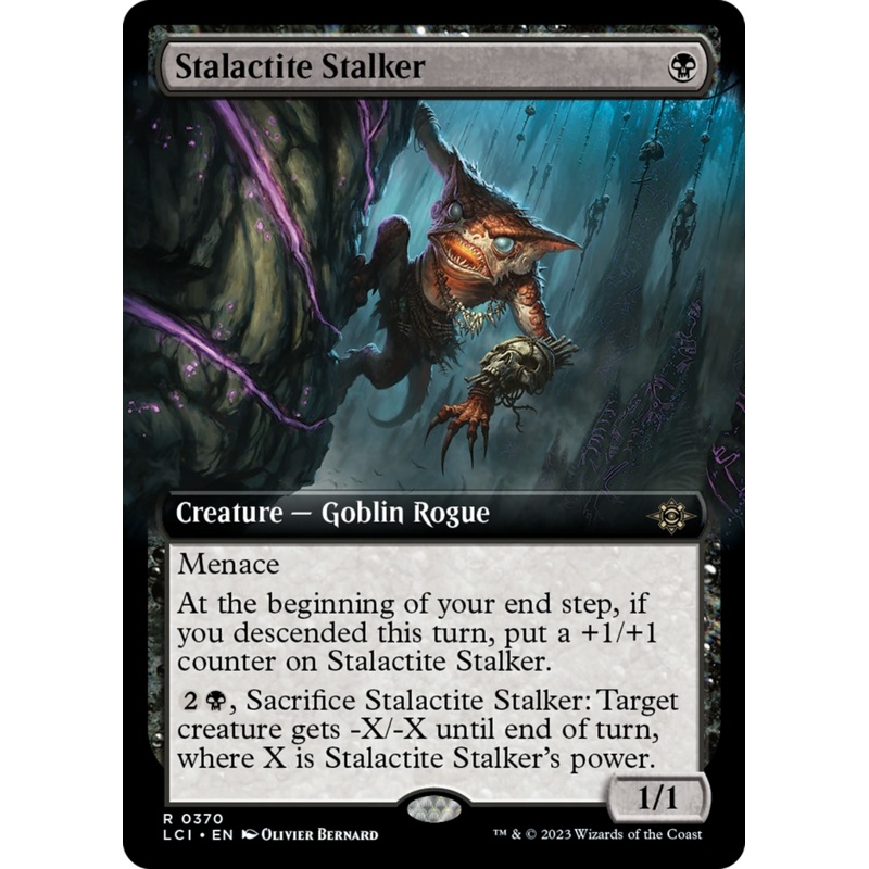 Stalactite Stalker (Extended Art) [The Lost Caverns of Ixalan]