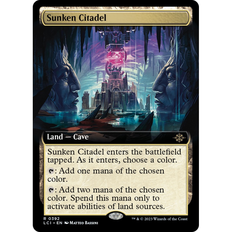 Sunken Citadel (Extended Art) [The Lost Caverns of Ixalan]