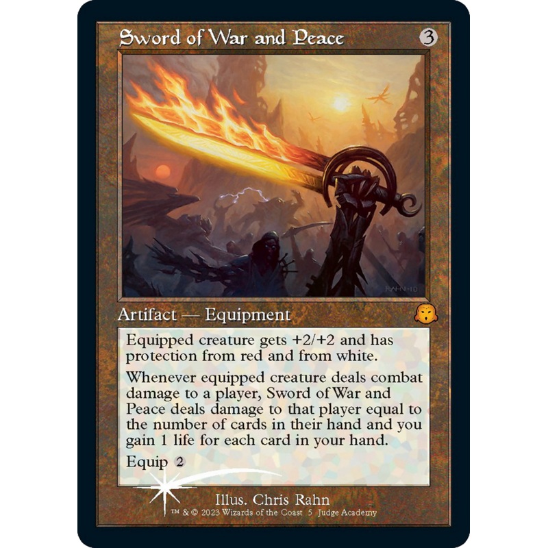 Sword of War and Peace (Retro) [Judge Gift Cards 2023]