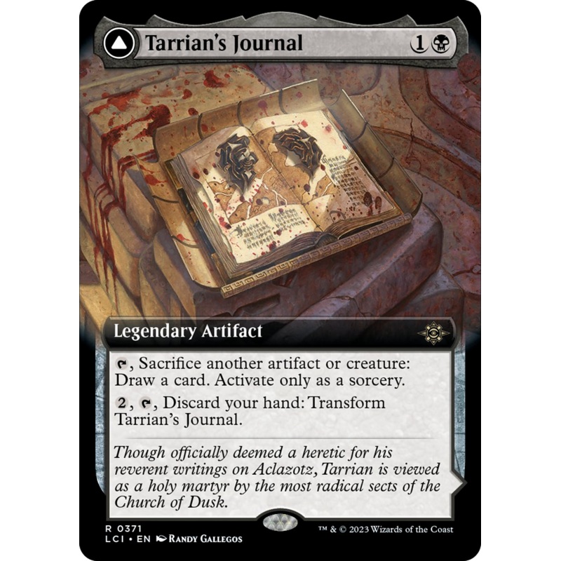 Tarrian's Journal // The Tomb of Aclazotz (Extended Art) [The Lost Caverns of Ixalan]