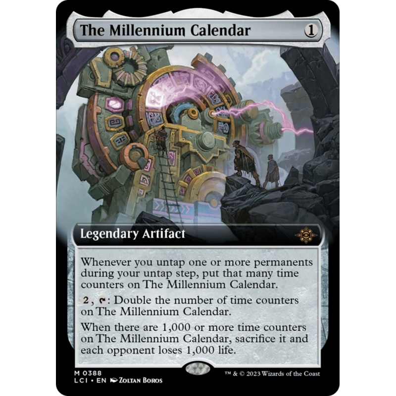 The Millennium Calendar (Extended Art) [The Lost Caverns of Ixalan]