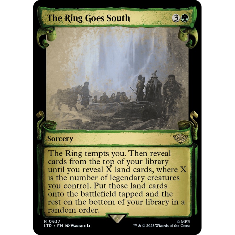 The Ring Goes South [The Lord of the Rings: Tales of Middle-Earth Showcase Scrolls]