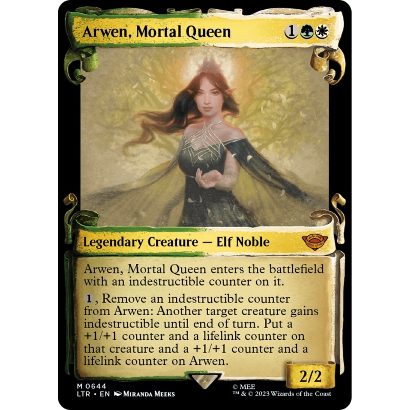 Arwen, Mortal Queen [The Lord of the Rings: Tales of Middle-Earth Showcase Scrolls]
