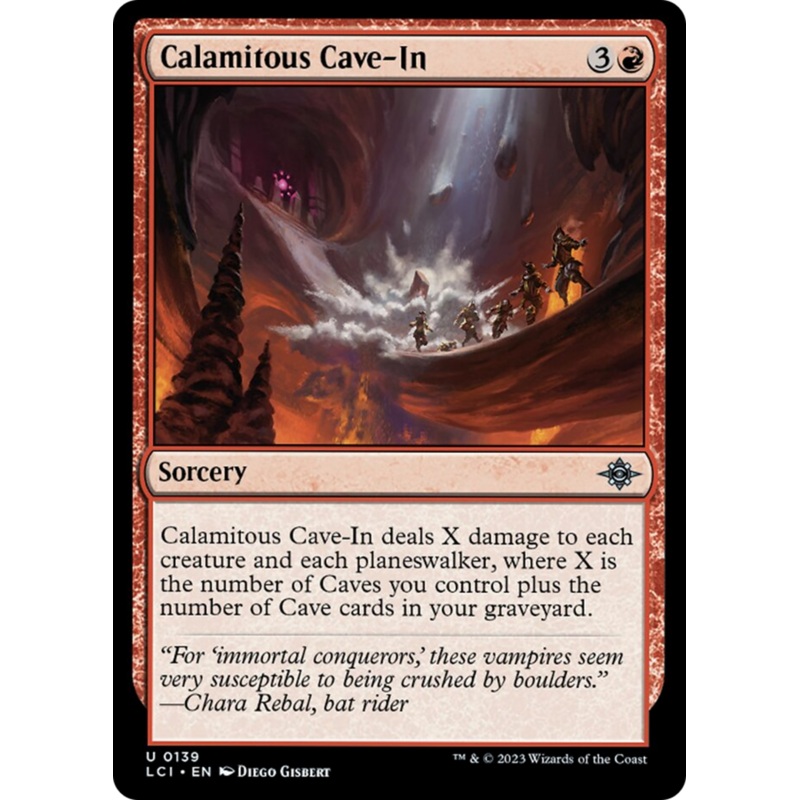Calamitous Cave-In [The Lost Caverns of Ixalan]