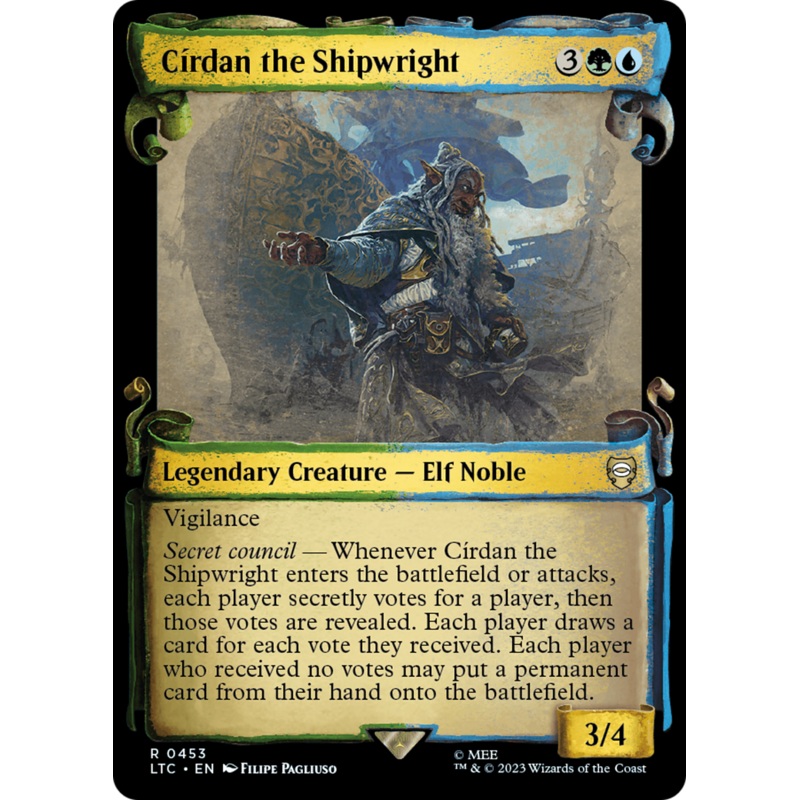 Cirdan the Shipwright [The Lord of the Rings: Tales of Middle-Earth Commander Showcase Scrolls]