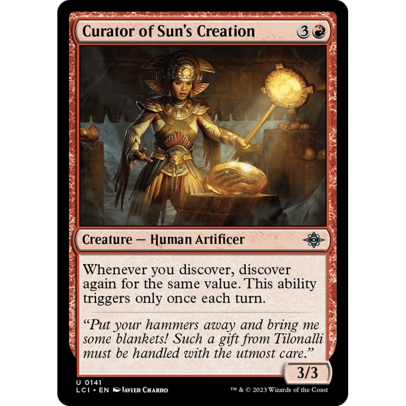 Curator of Sun's Creation [The Lost Caverns of Ixalan]