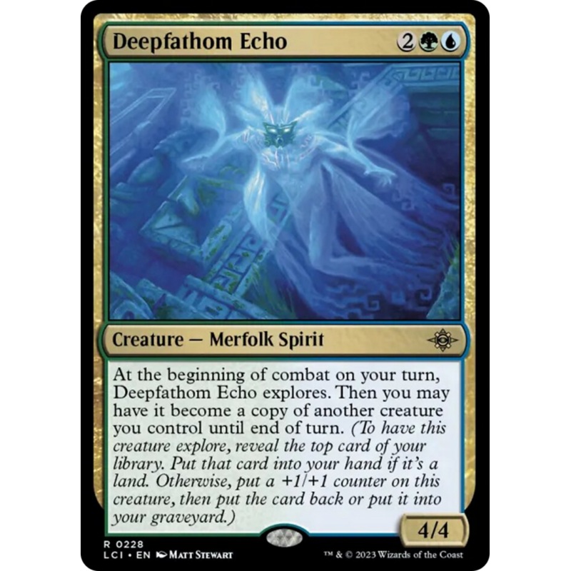 Deepfathom Echo [The Lost Caverns of Ixalan]