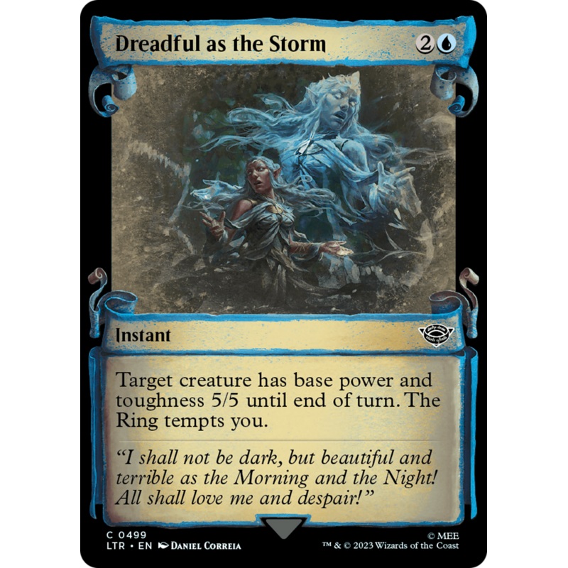 Dreadful as the Storm [The Lord of the Rings: Tales of Middle-Earth Showcase Scrolls]
