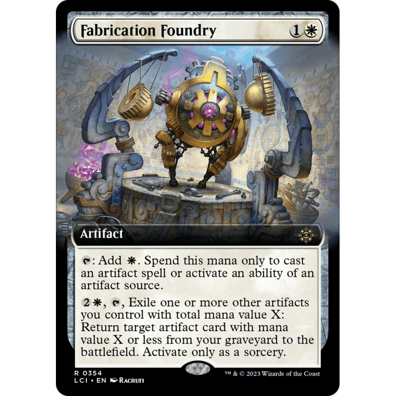 Fabrication Foundry (Extended Art) [The Lost Caverns of Ixalan]
