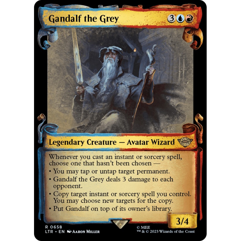 Gandalf the Grey [The Lord of the Rings: Tales of Middle-Earth Showcase Scrolls]