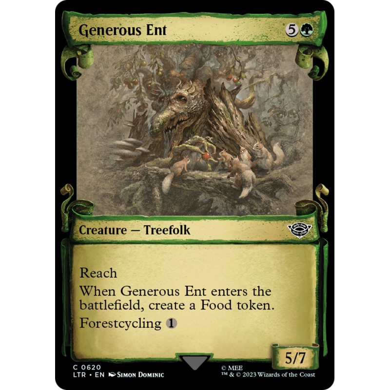 Generous Ent [The Lord of the Rings: Tales of Middle-Earth Showcase Scrolls]