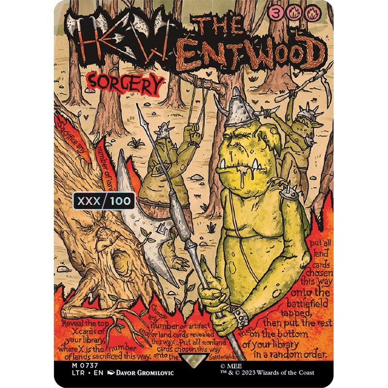 Hew the Entwood (Borderless Poster) (Serialized) [The Lord of the Rings: Tales of Middle-Earth]