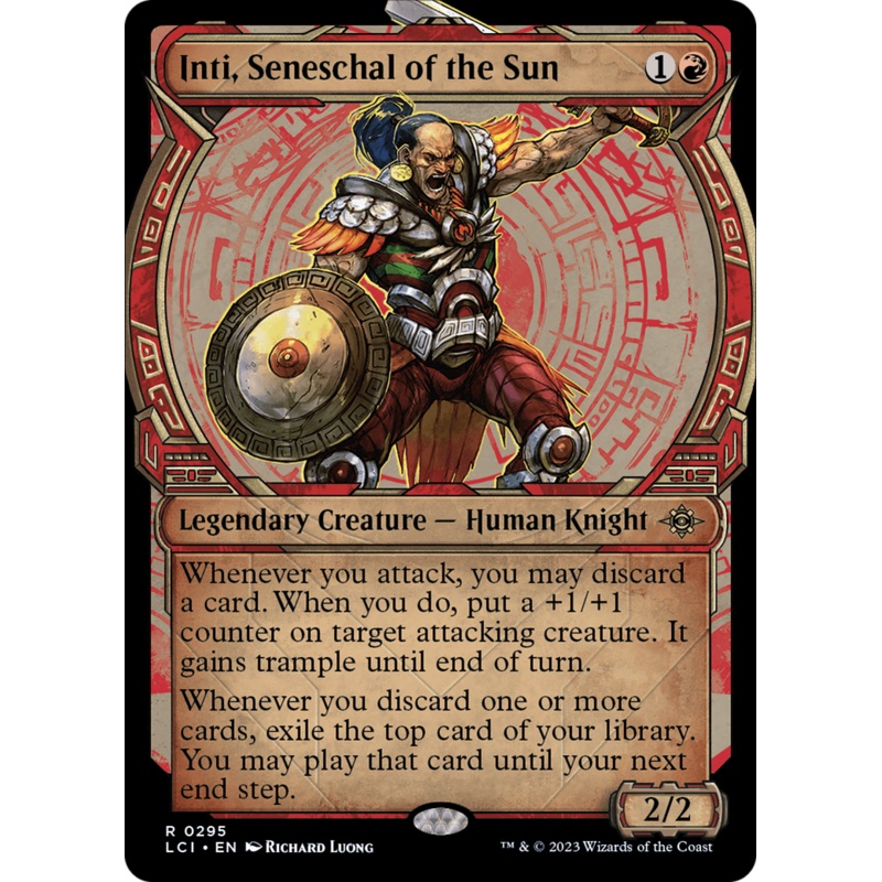 Inti, Seneschal of the Sun (Showcase) [The Lost Caverns of Ixalan]
