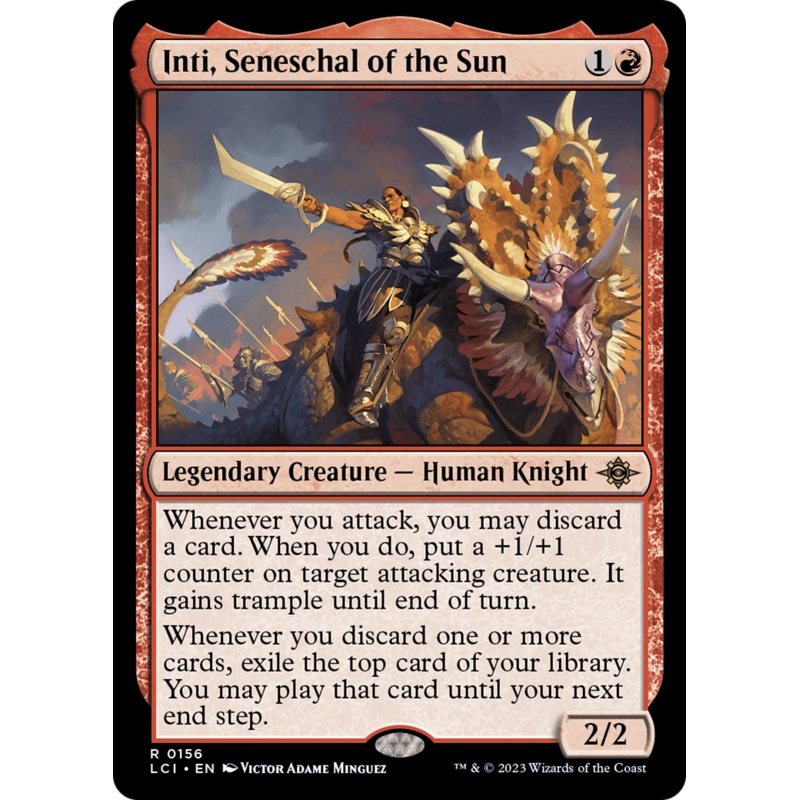 Inti, Seneschal of the Sun [The Lost Caverns of Ixalan]