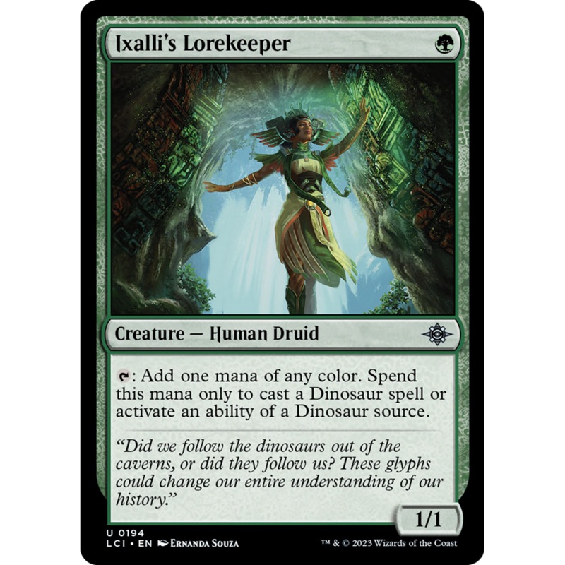 Ixalli's Lorekeeper [The Lost Caverns of Ixalan]