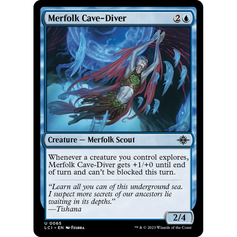 Merfolk Cave-Diver [The Lost Caverns of Ixalan]