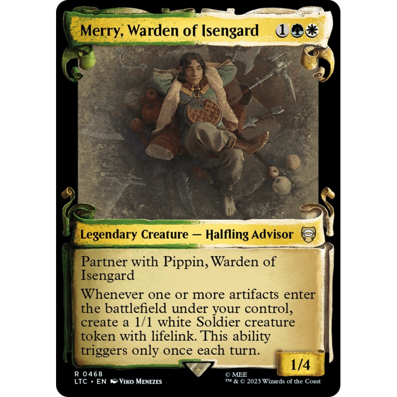 Merry, Warden of Isengard [The Lord of the Rings: Tales of Middle-Earth Commander Showcase Scrolls]