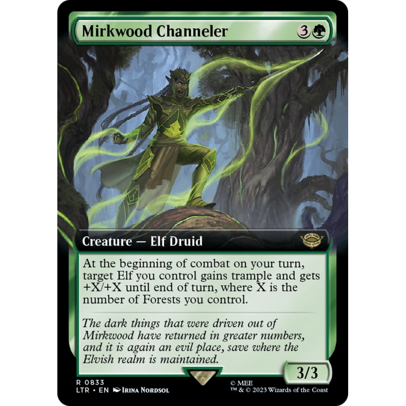 Mirkwood Channeler (Extended Art) [The Lord of the Rings: Tales of Middle-Earth]
