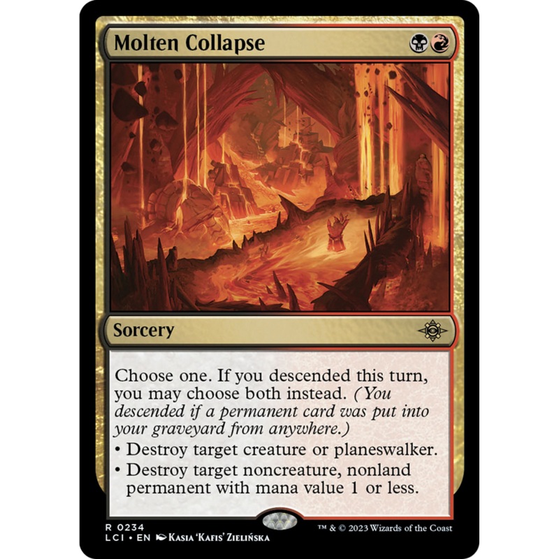 Molten Collapse [The Lost Caverns of Ixalan]
