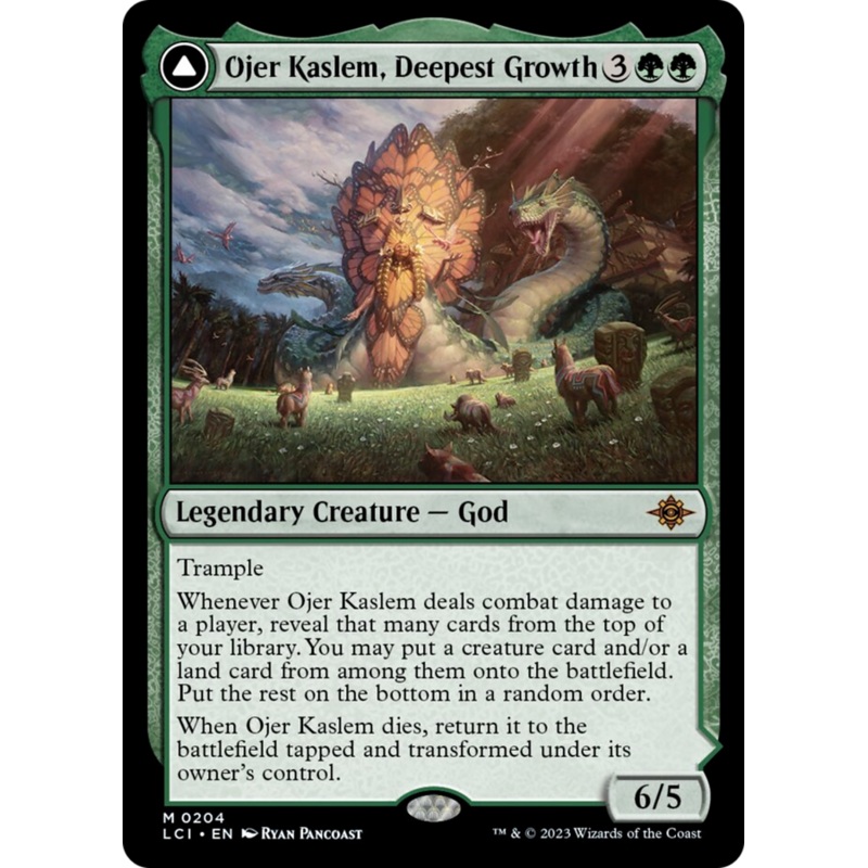 Ojer Kaslem, Deepest Growth // Temple of Cultivation [The Lost Caverns of Ixalan]