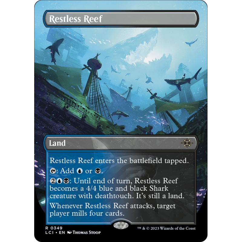Restless Reef (Borderless) [The Lost Caverns of Ixalan]