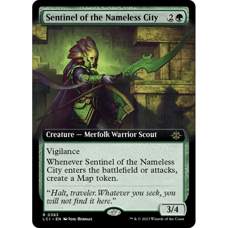 Sentinel of the Nameless City (Extended Art) [The Lost Caverns of Ixalan]