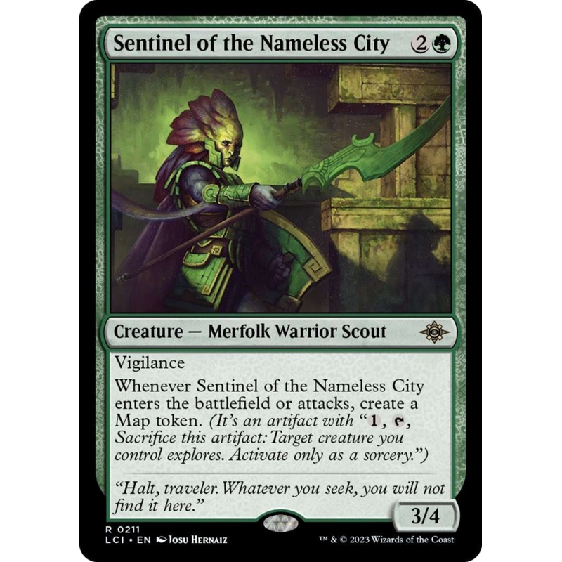 Sentinel of the Nameless City [The Lost Caverns of Ixalan]