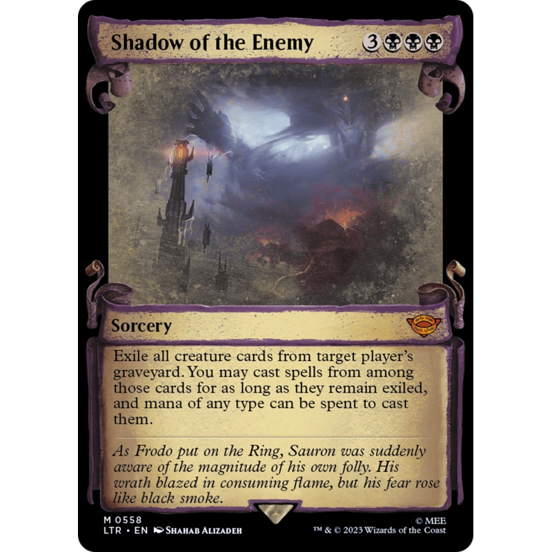 Shadow of the Enemy [The Lord of the Rings: Tales of Middle-Earth Showcase Scrolls]