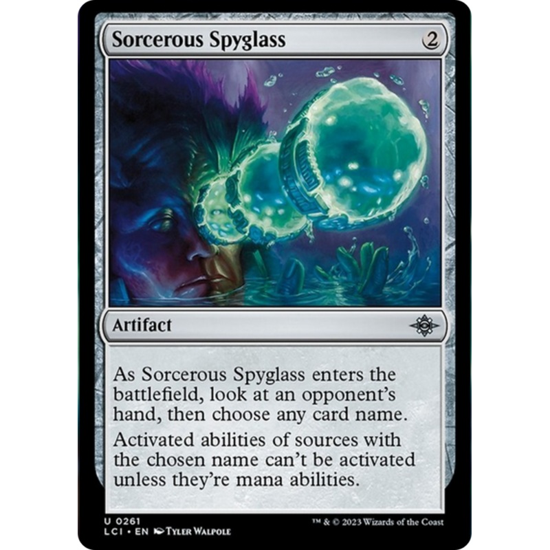 Sorcerous Spyglass [The Lost Caverns of Ixalan]