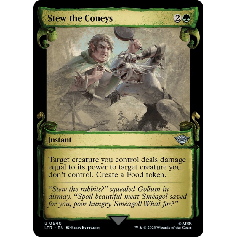 Stew the Coneys [The Lord of the Rings: Tales of Middle-Earth Showcase Scrolls]