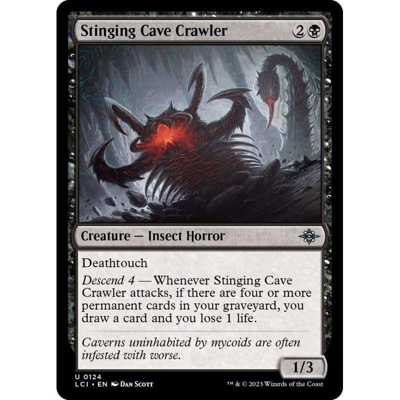 Stinging Cave Crawler [The Lost Caverns of Ixalan]