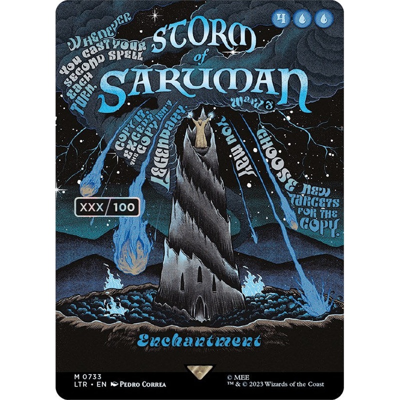 Storm of Saruman (Borderless Poster) (Serialized) [The Lord of the Rings: Tales of Middle-Earth]