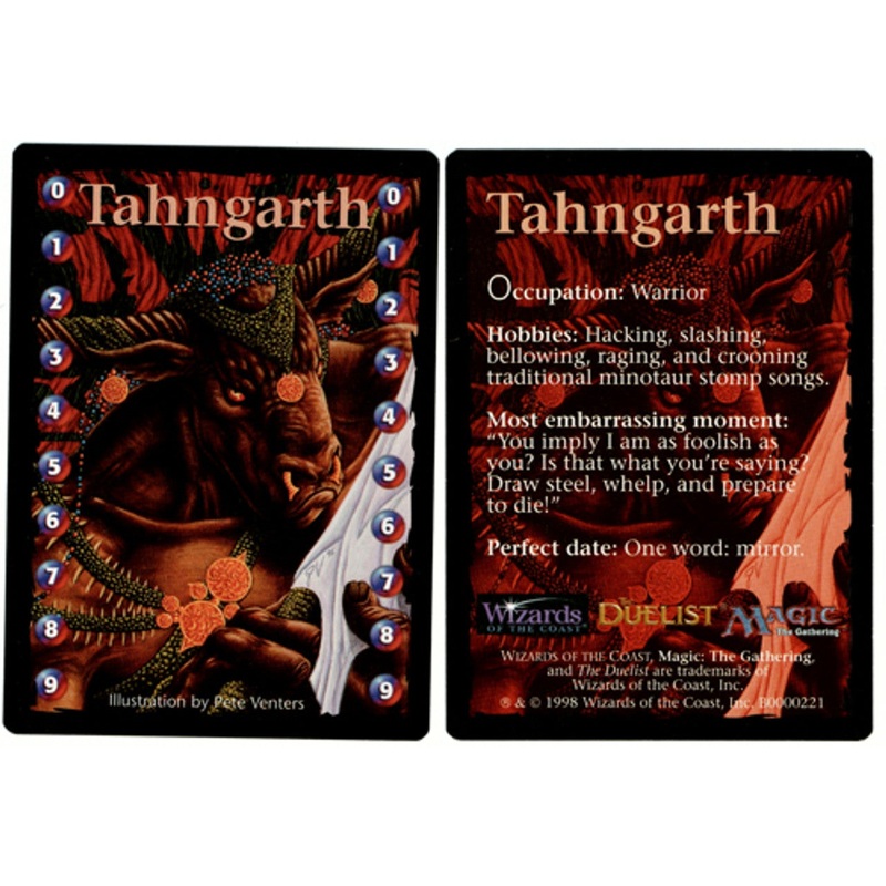 Tahngarth Life Counter Token [Media Promos]