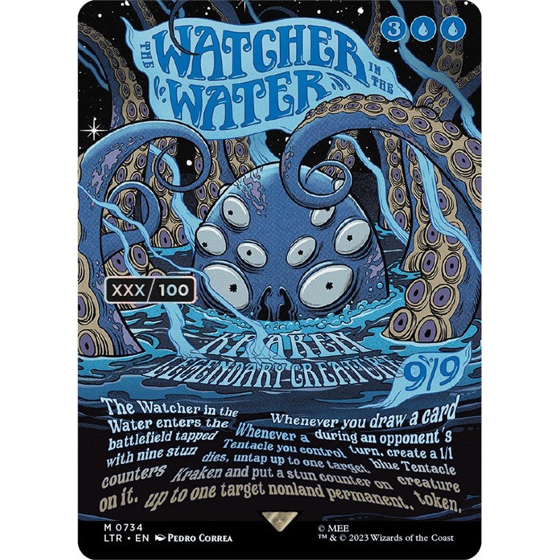 The Watcher in the Water (Borderless Poster) (Serialized) [The Lord of the Rings: Tales of Middle-Earth]