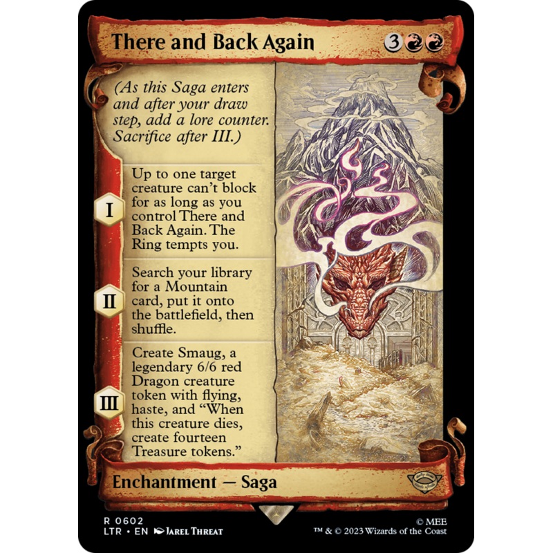 There and Back Again [The Lord of the Rings: Tales of Middle-Earth Showcase Scrolls]