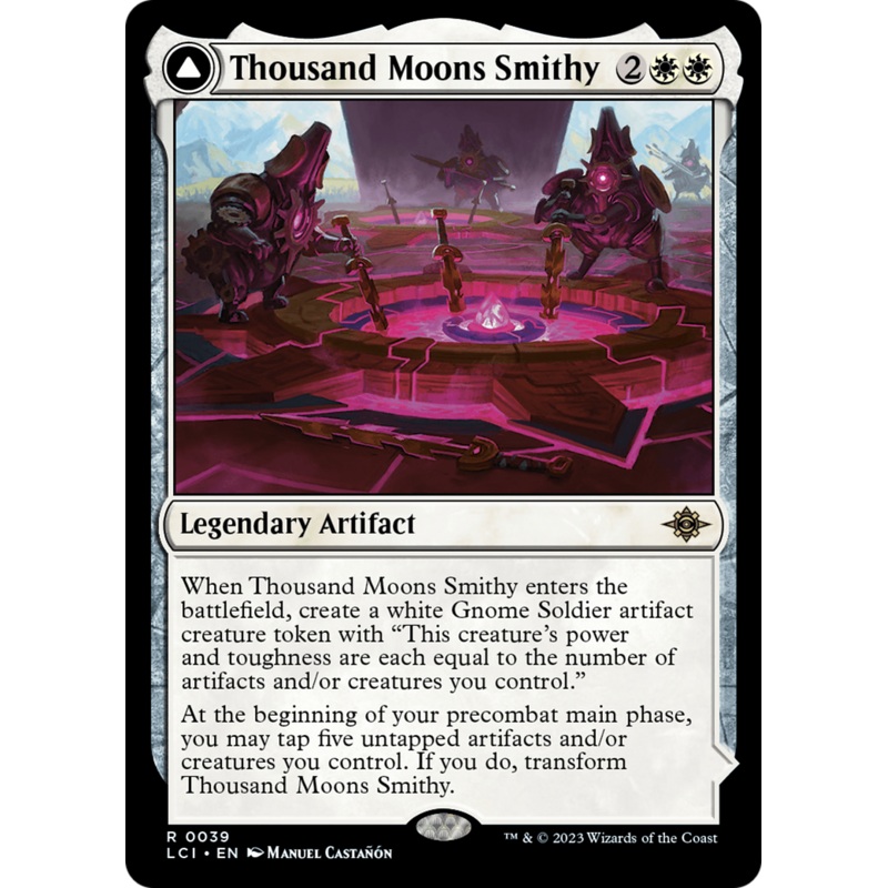 Thousand Moons Smithy // Barracks of the Thousand [The Lost Caverns of Ixalan]